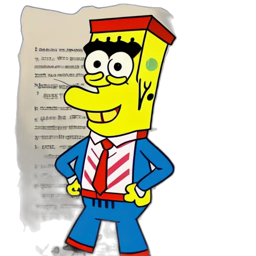 jacket, robot, staff, cartoon transparent PNG cut-out