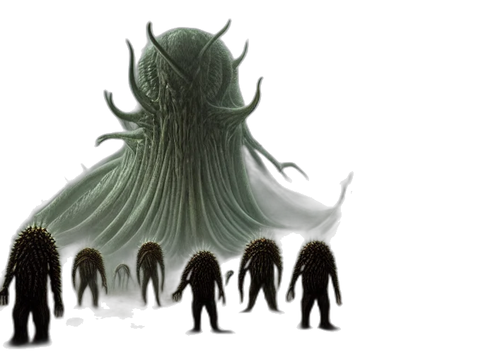 creature, hair, animal, concept art transparent PNG cut-out