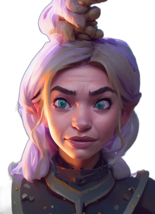 face, dragon, crown, staff transparent PNG cut-out