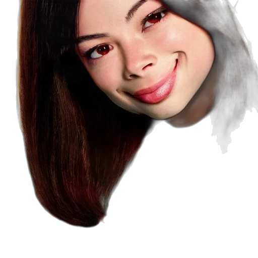 face, hair, mask, creature transparent PNG cut-out