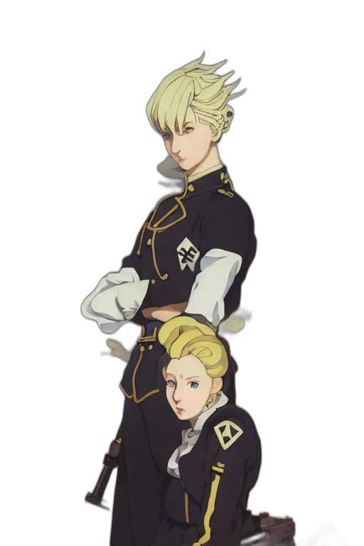 crown, staff, jacket, concept art transparent PNG cut-out