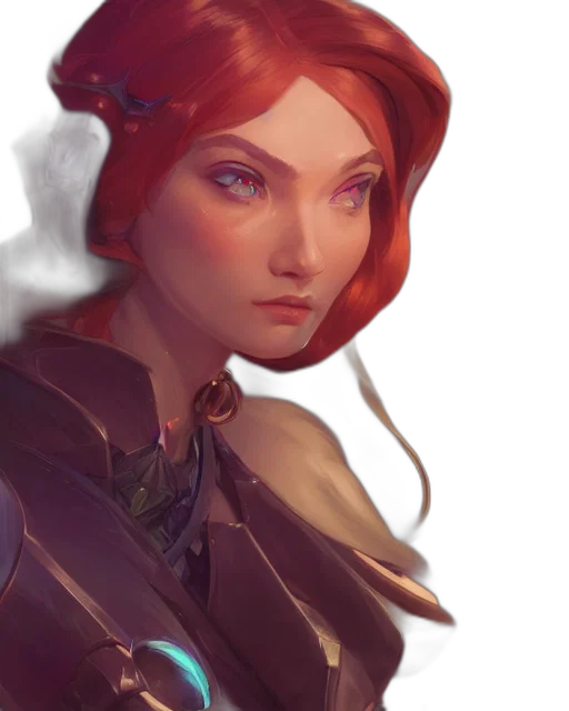 face, crown, staff, fantasy art transparent PNG cut-out