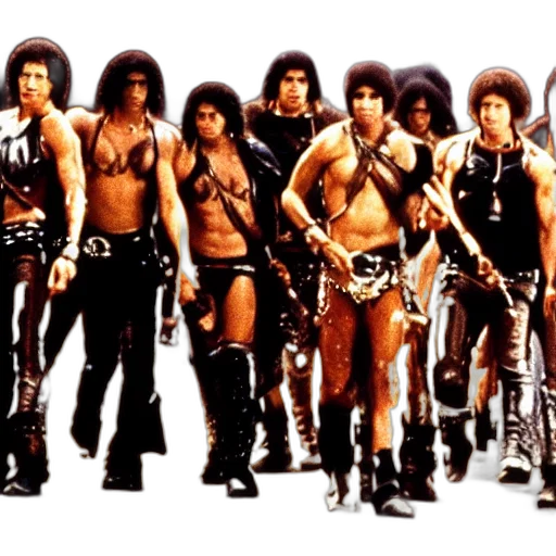 concept art, film, still, warriors transparent PNG cut-out