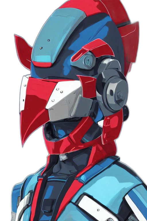 robot, mask, face, concept art transparent PNG cut-out