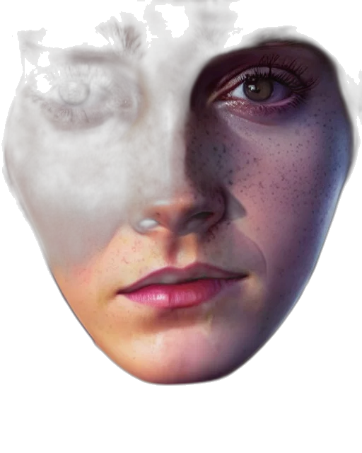 face, mask, jewelry, robot transparent PNG cut-out