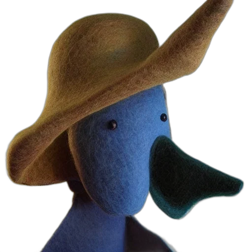 hat, staff, mask, animal transparent PNG cut-out