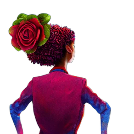 dress, flower, crown, hat transparent PNG cut-out
