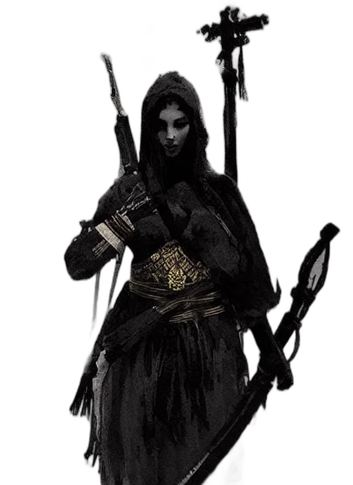 weapon, staff, sword, concept art transparent PNG cut-out