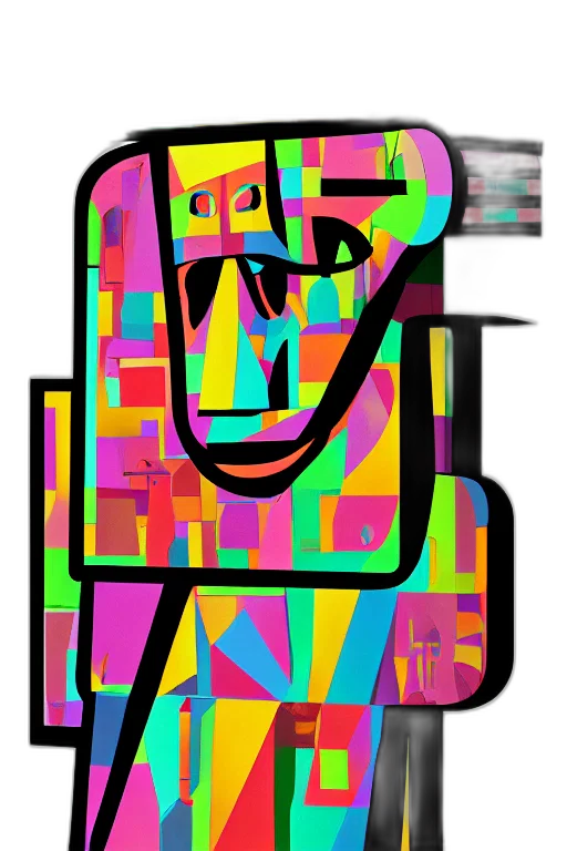robot, face, mask, creature transparent PNG cut-out