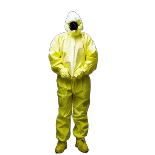 jacket, hazmat, suit, guy transparent PNG cut-out