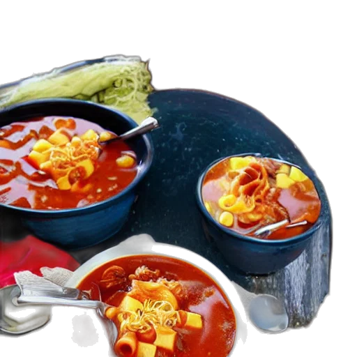 food, photorealistic, 3d render, emma transparent PNG cut-out