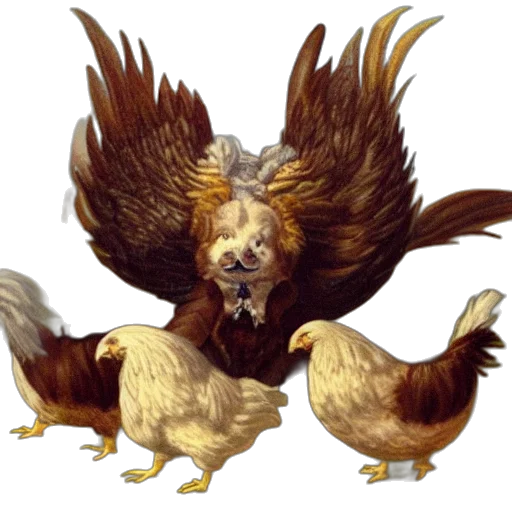 animal, dragon, concept art, 3d render transparent PNG cut-out