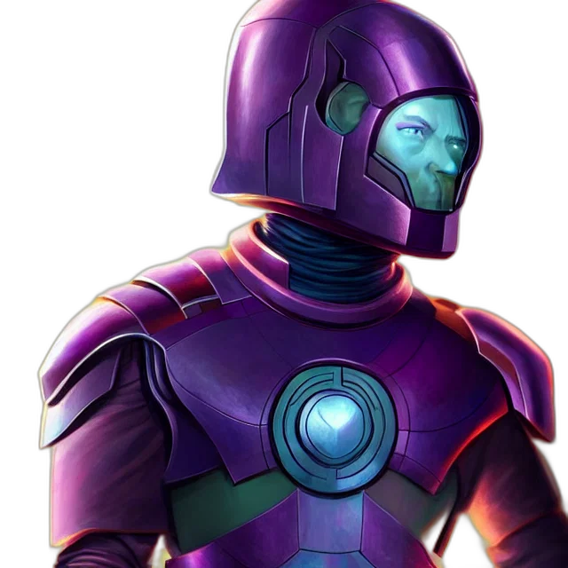 robot, concept art, 3d render, comic book art transparent PNG cut-out