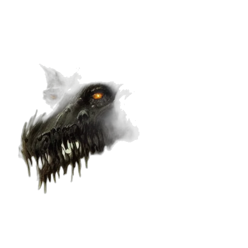 dragon, creature, mask, animal transparent PNG cut-out