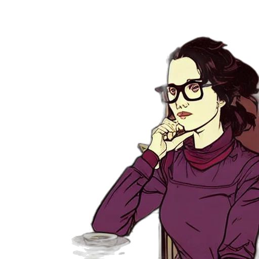 staff, face, jacket, cartoon transparent PNG cut-out