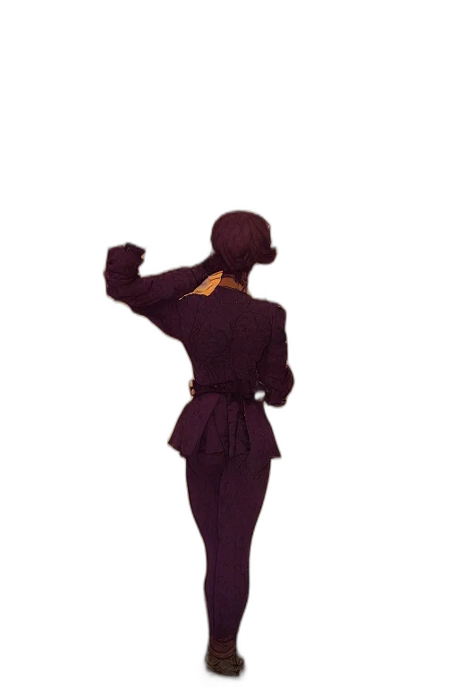 staff, dress, jacket, hat transparent PNG cut-out