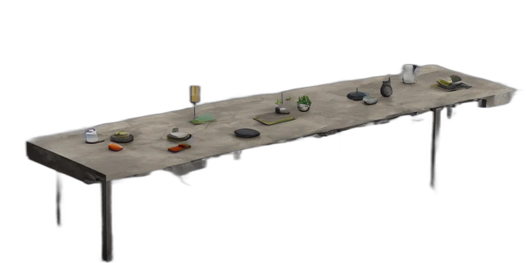 furniture, jewelry, weapon, 3d render transparent PNG cut-out