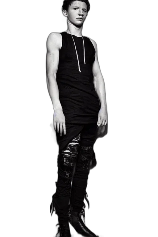 photorealistic, tom, holland, portrait transparent PNG cut-out