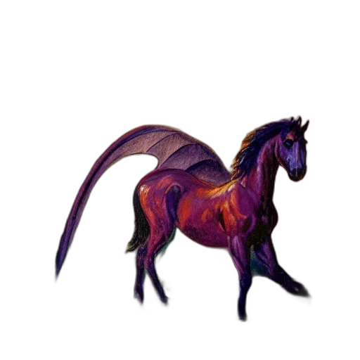 dragon, creature, animal, staff transparent PNG cut-out