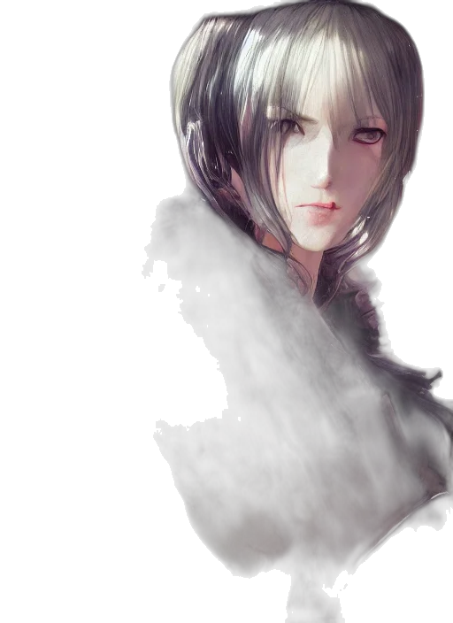 face, mask, creature, weapon transparent PNG cut-out