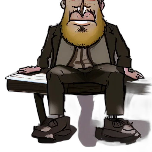 jacket, staff, face, furniture transparent PNG cut-out