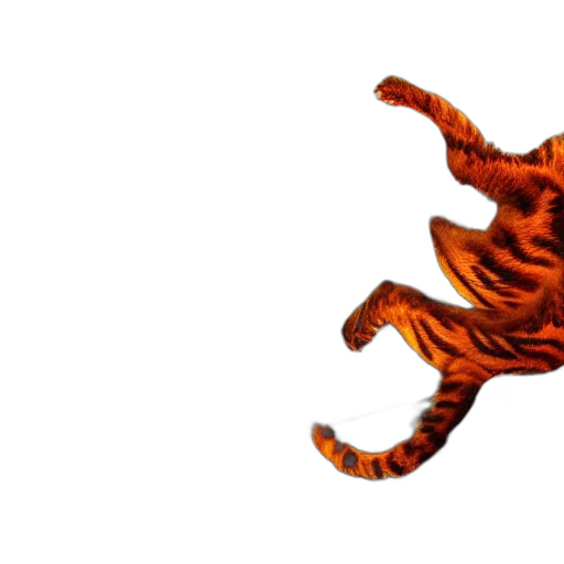 dragon, animal, creature, hair transparent PNG cut-out