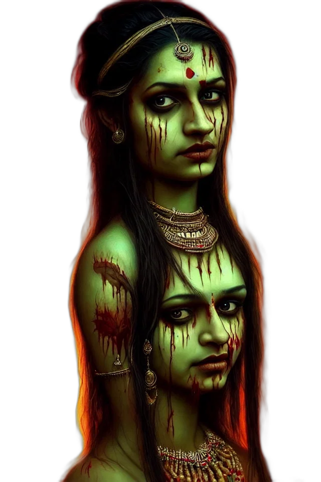 face, fantasy art, concept art, comic book art transparent PNG cut-out