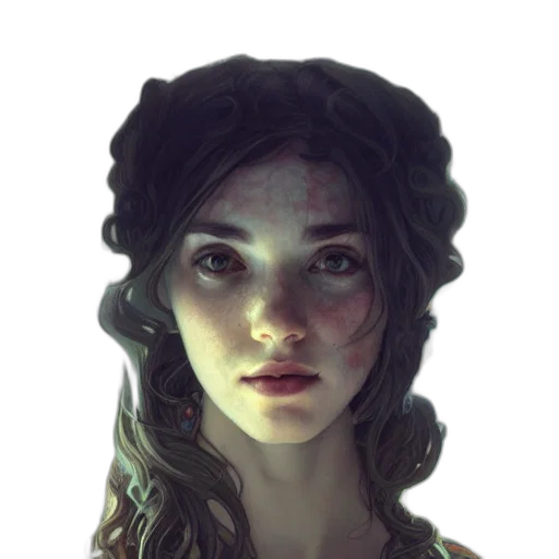 face, crown, mask, staff transparent PNG cut-out