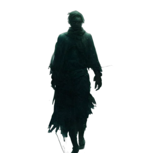 creature, staff, jacket, dress transparent PNG cut-out