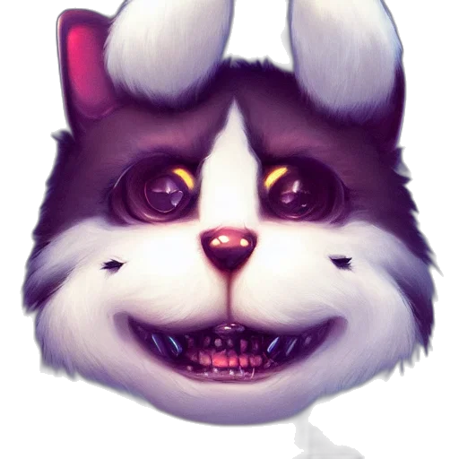 face, mask, creature, animal transparent PNG cut-out