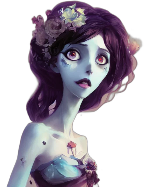face, dress, mask, creature transparent PNG cut-out