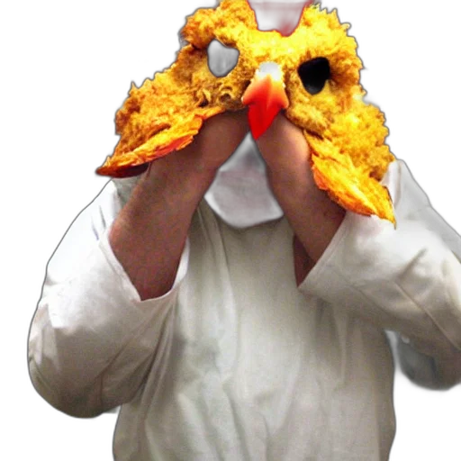 mask, jacket, food, staff transparent PNG cut-out