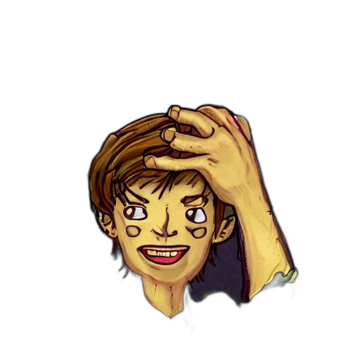 face, mask, staff, jewelry transparent PNG cut-out