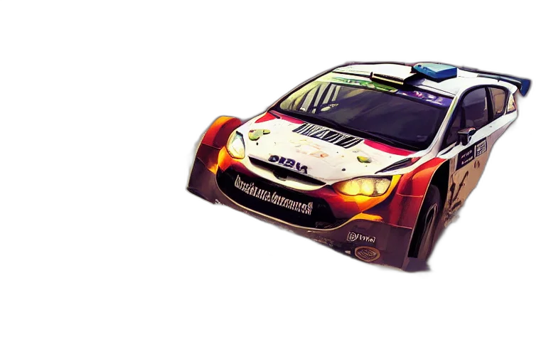car, watercolor, concept art, photorealistic transparent PNG cut-out