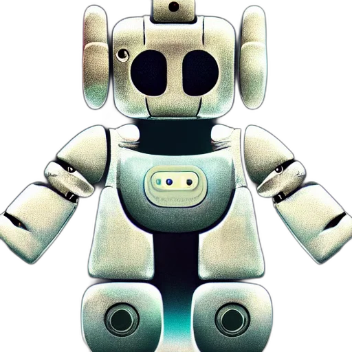robot, animal, creature, staff transparent PNG cut-out