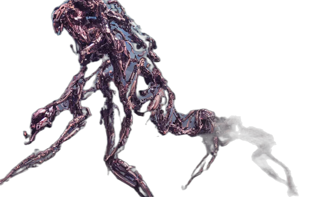 robot, creature, animal, dragon transparent PNG cut-out