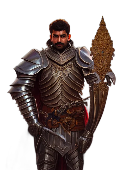 sword, staff, weapon, fantasy art transparent PNG cut-out