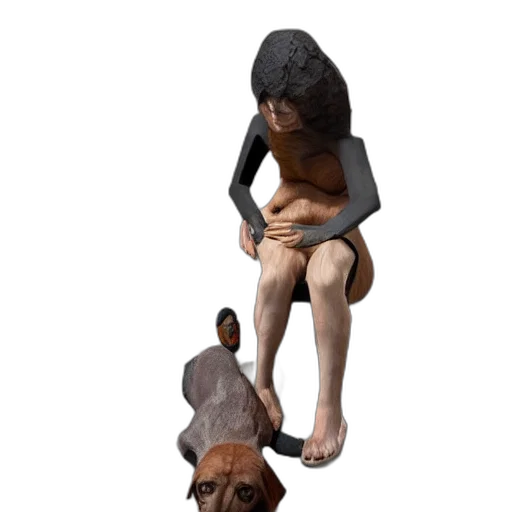 animal, creature, concept art, 3d render transparent PNG cut-out