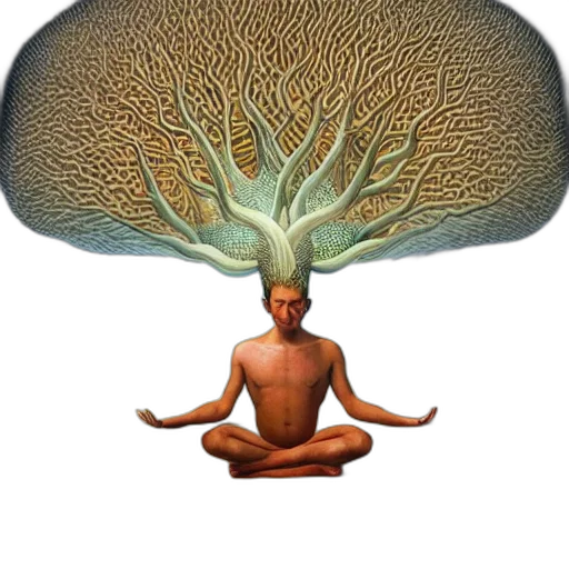 tree, crown, hair, creature transparent PNG cut-out
