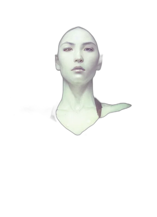 face, mask, robot, creature transparent PNG cut-out