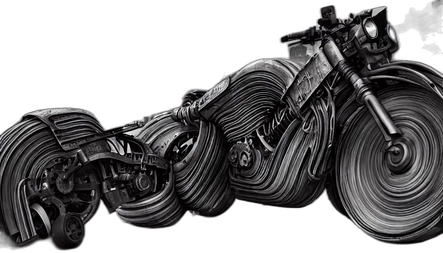 weapon, car, shoes, hair transparent PNG cut-out