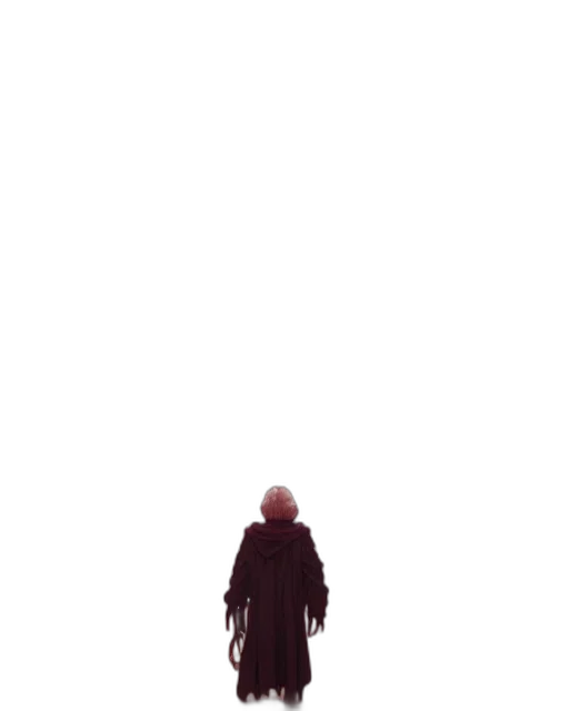 creature, jacket, robot, sword transparent PNG cut-out