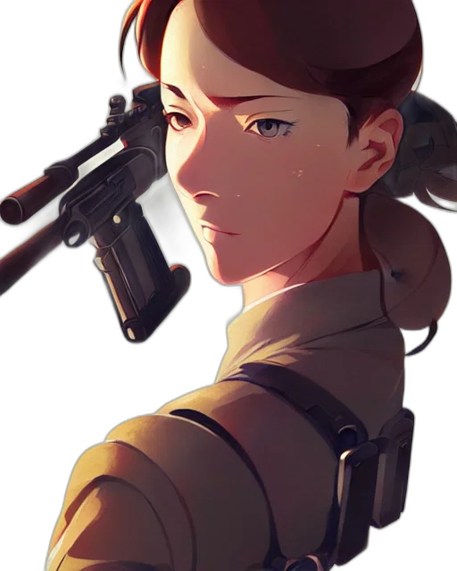 weapon, staff, face, concept art transparent PNG cut-out