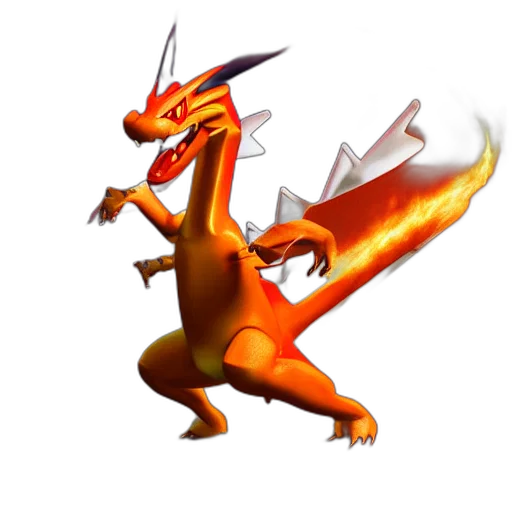 dragon, animal, staff, creature transparent PNG cut-out