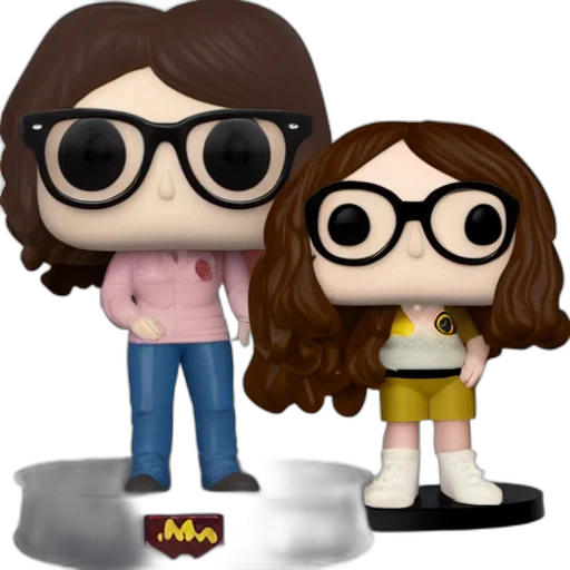 cartoon, pop, figure, mom transparent PNG cut-out