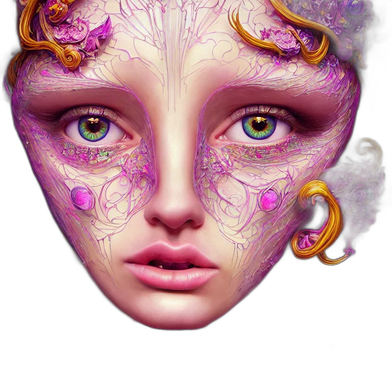 mask, face, jewelry, crown transparent PNG cut-out
