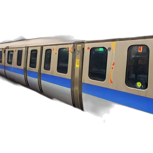 3d render, photorealistic, concept art, metro transparent PNG cut-out