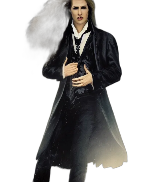 jacket, staff, concept art, photorealistic transparent PNG cut-out