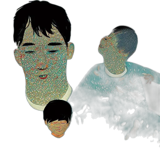 face, mask, creature, jacket transparent PNG cut-out