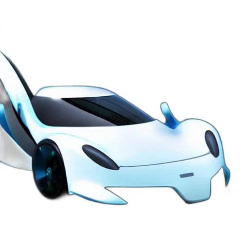 car, robot, 3d render, concept art transparent PNG cut-out